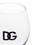 Dolce&Gabbana Casa set of two DG Millennials logo wine glasses - British product