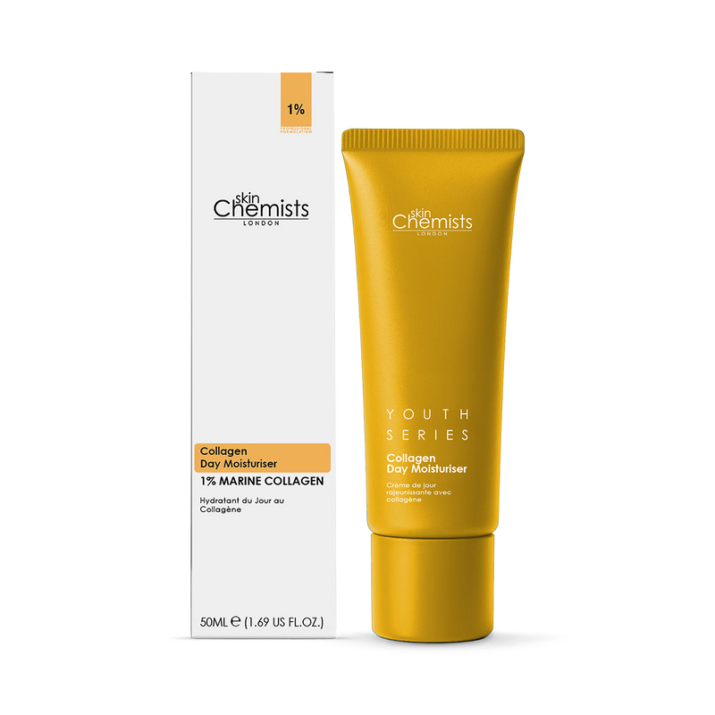skinChemists Collagen Day Moisturiser 50ml, imported from the UK