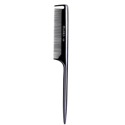 Superdrug Pegasus 126 Tail Comb with Sectioning Hook Black Fine Teeth Hair Styling Comb- Buy online at McGrocer
