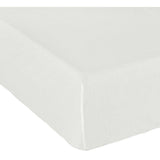 Habitat single fitted sheet cream percale finish, UK version