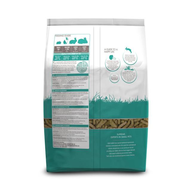 Supreme Science Selective Rabbit Food   1.5kg GOODS M&S   