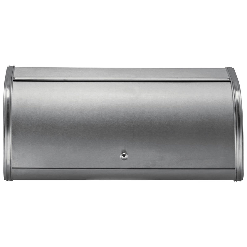 Argos Home stainless steel bread bin with roll top lid - British product