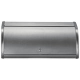 Argos Home stainless steel bread bin with roll top lid - British product