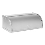 Argos Home stainless steel bread bin with roll top lid - British product