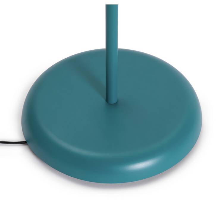 Argos Home Benson blue floor lamp 170cm with metal shade - British product