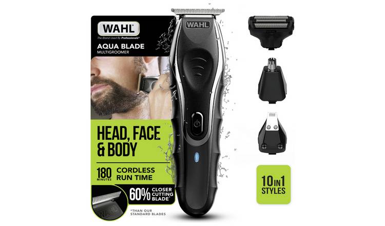 Wahl Aqua Blade Beard Trimmer and Grooming Kit 9899-804X GOODS Argos