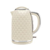 George Home Cream Textured Fast Boil Kettle 1.7L GOODS ASDA   