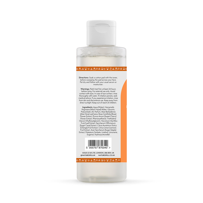 Nature Spell Vitamin C Brightening facial toner 200ml, UK version