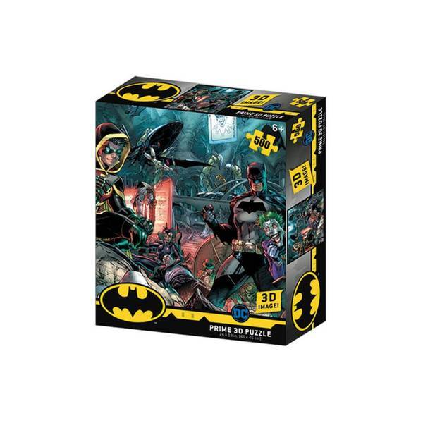 DC Comics Batman and Robin 3D puzzle 500 pieces, imported from the UK