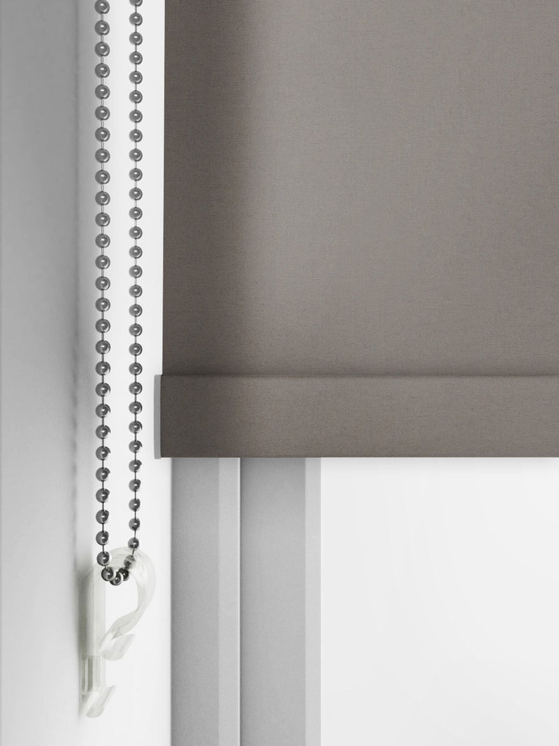 Next blackout roller blind in chocolate brown - British product