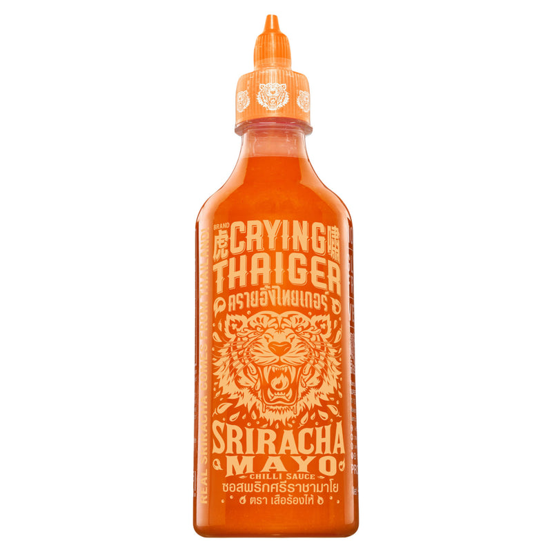 Crying Thaiger Sriracha Mayo chilli sauce 440ml, imported from the UK