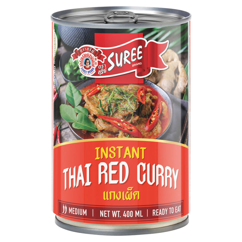 Suree instant Thai red curry sauce 400ml - British product