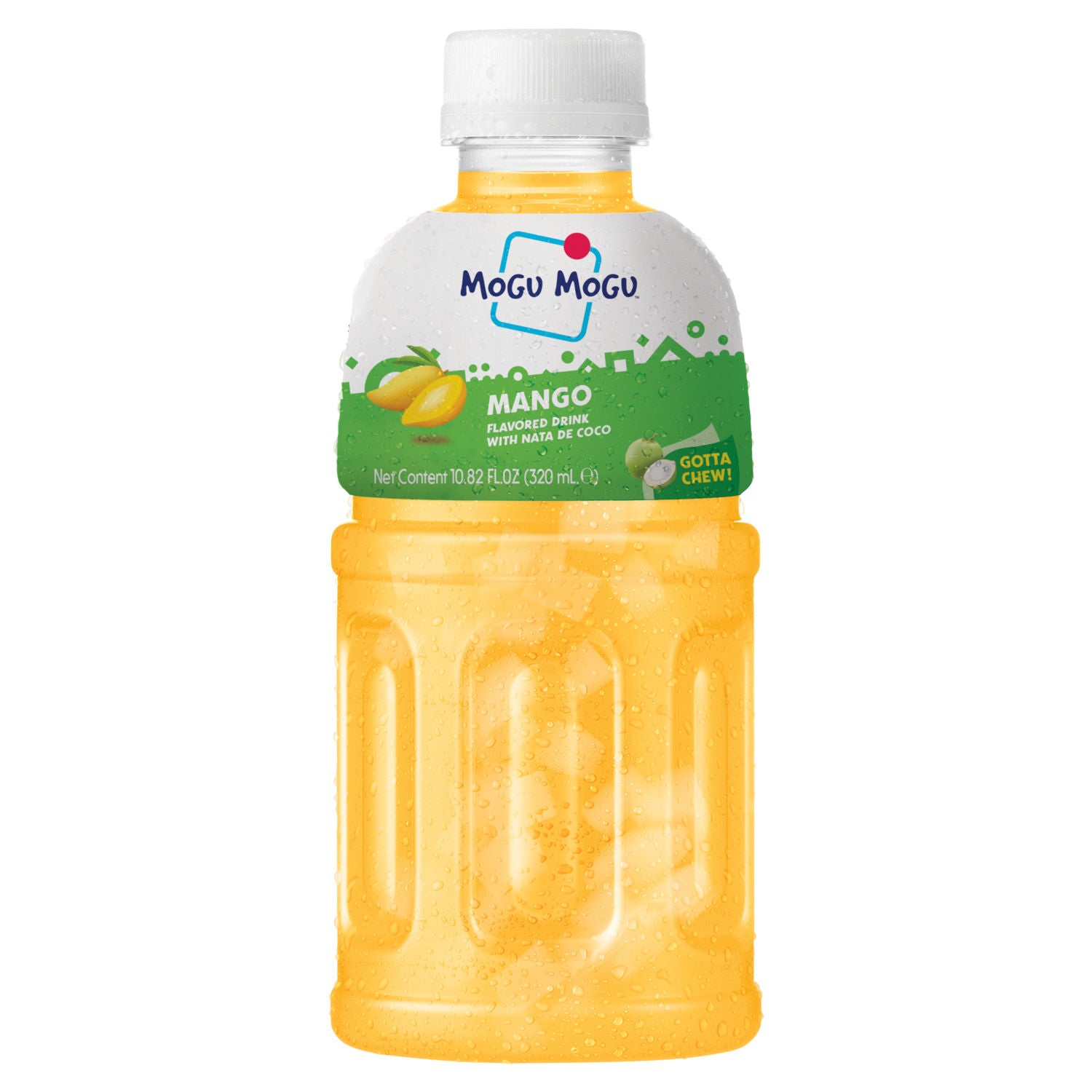 Mogu Mogu mango nata de coco drink 320ml, imported from the UK