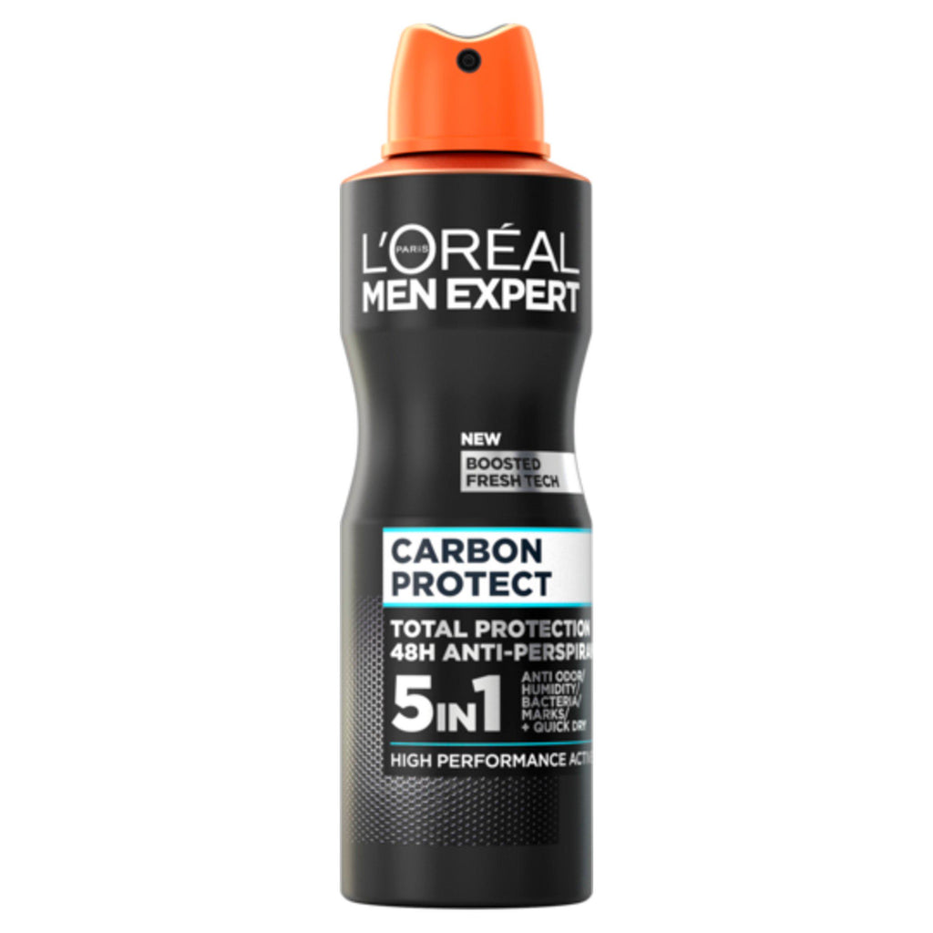 L'Oréal Men Expert Carbon Protect Anti Perspirant 5in1 Men's Spray Deodorant 250ml