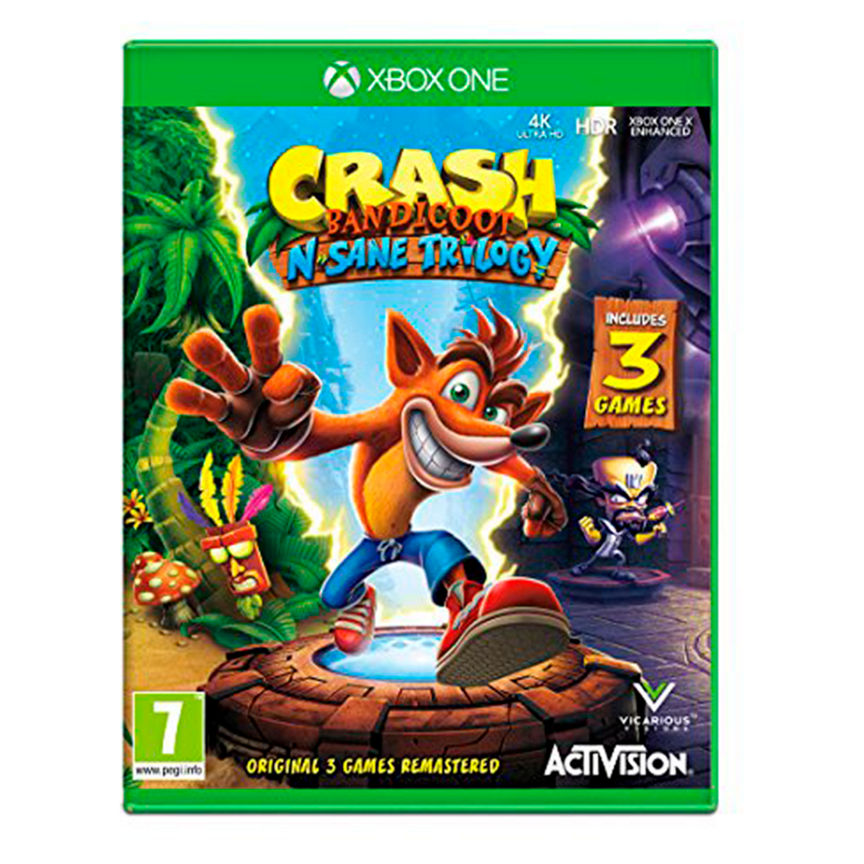 Xbox One Crash Bandicoot N. Sane Trilogy GOODS ASDA   