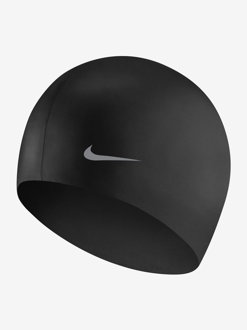 Nike black silicone swim cap one size (British brand)