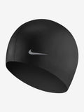 Nike black silicone swim cap one size (British brand)