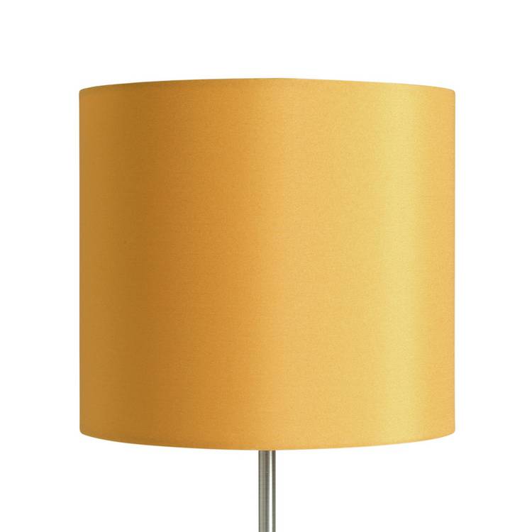 Argos Home satin stick table lamp in mustard (British brand)