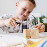 Totum Carpenter King 75-piece wooden set (British brand)
