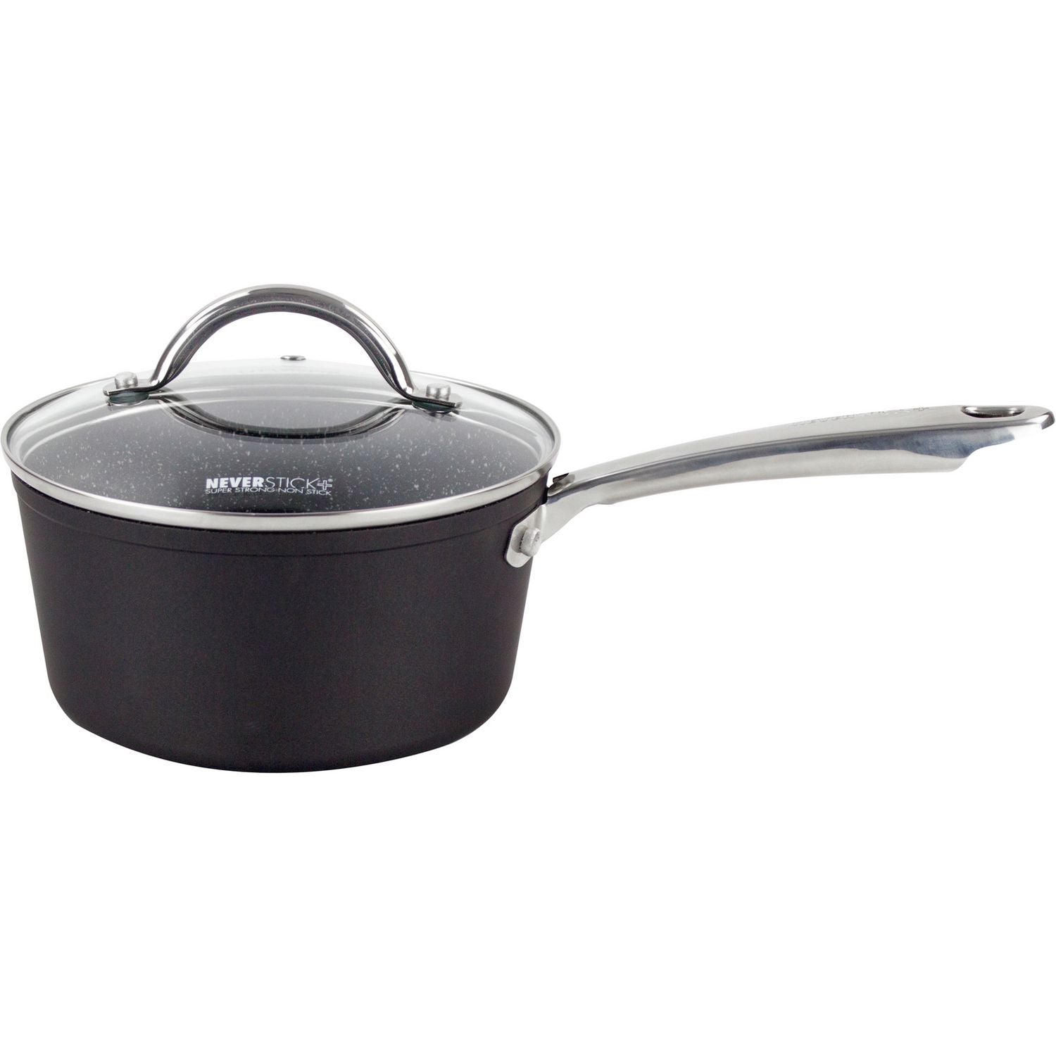 Scoville 3-piece Neverstick pan set with 16cm 18cm 20cm saucepans (British brand)