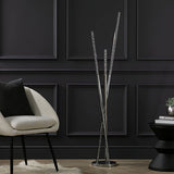 Argos Home bubble floor lamp chrome, imported from the UK