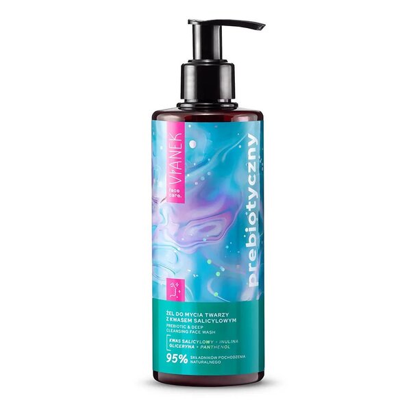 Vianek Prebiotic Face Wash 300ml (British brand)