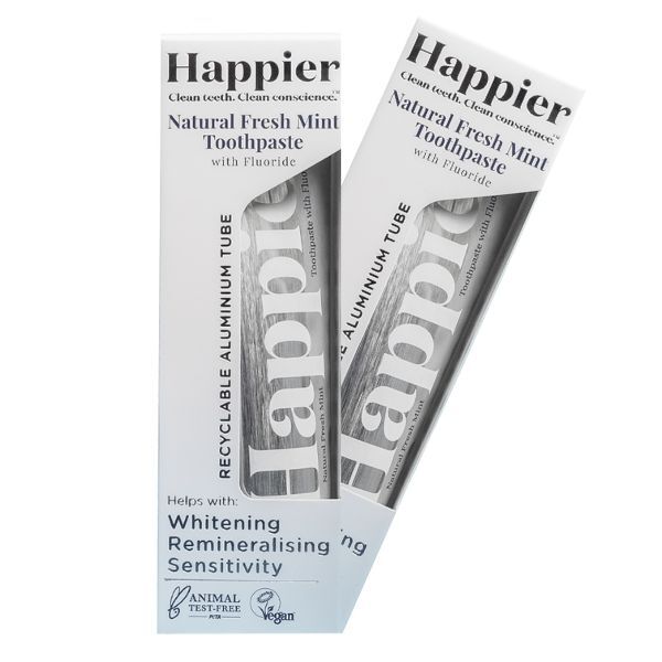 Happier Beauty Remineralising Toothpaste 75ml (2 packs) GOODS Superdrug   