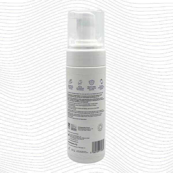 Yes Cleanse Intimate Wash unfragranced 150ml (British brand)
