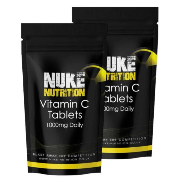 Nuke Nutrition Vitamin C Tablets 1000mg - 120ct GOODS Superdrug   