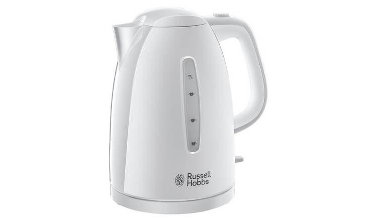 Russell Hobbs Textures White Plastic Kettle 21270