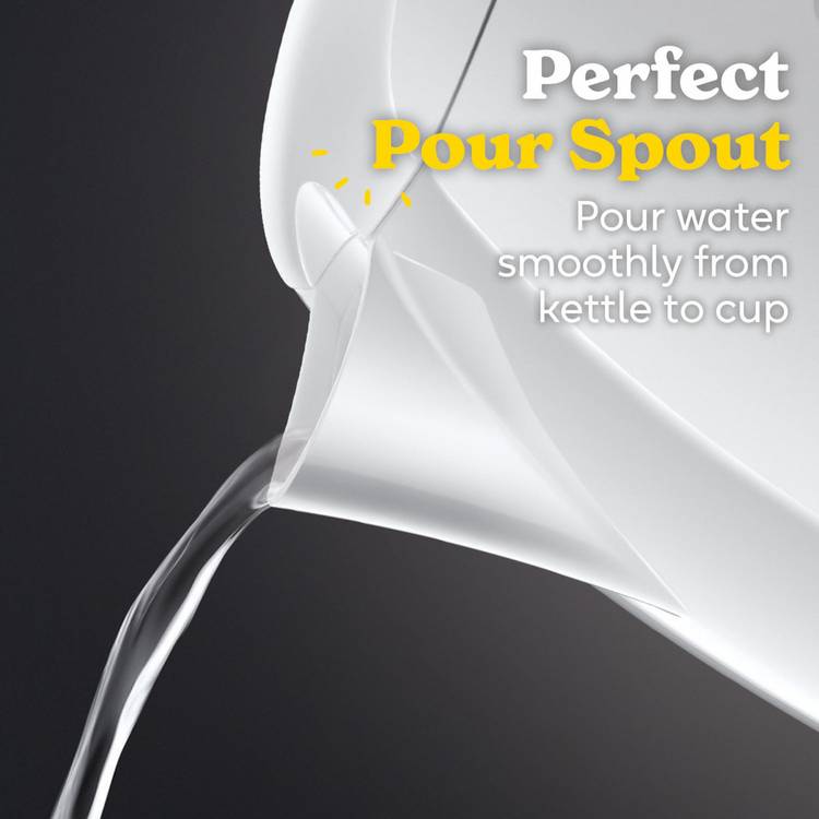 Russell Hobbs Textures white kettle 1.7 litre, UK version