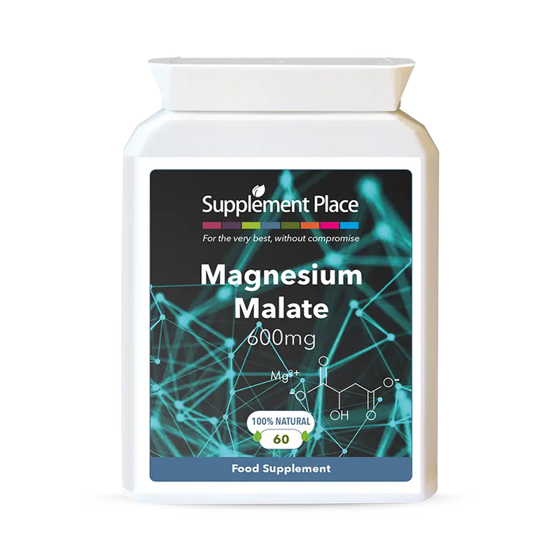 Supplement Place Magnesium Malate 560mg 60 capsules - British product