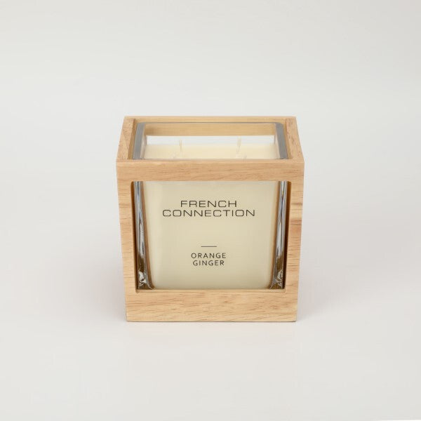 French Connection orange ginger candle 495g, imported from the UK