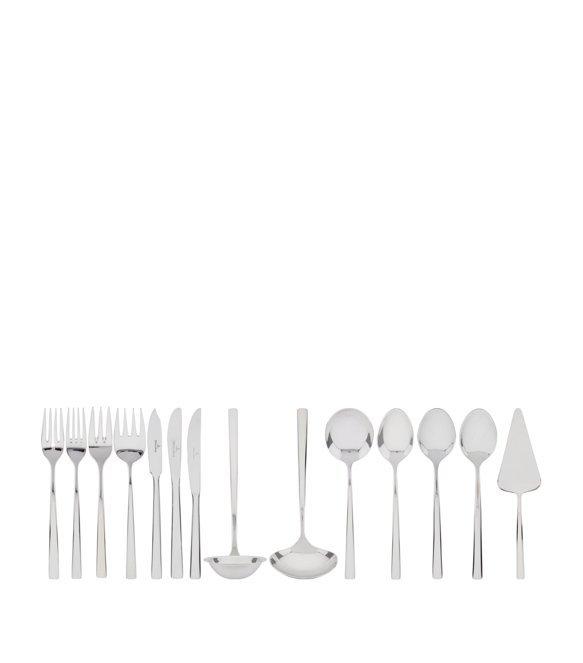Villeroy & Boch Piemont 113-piece cutlery set (British brand)