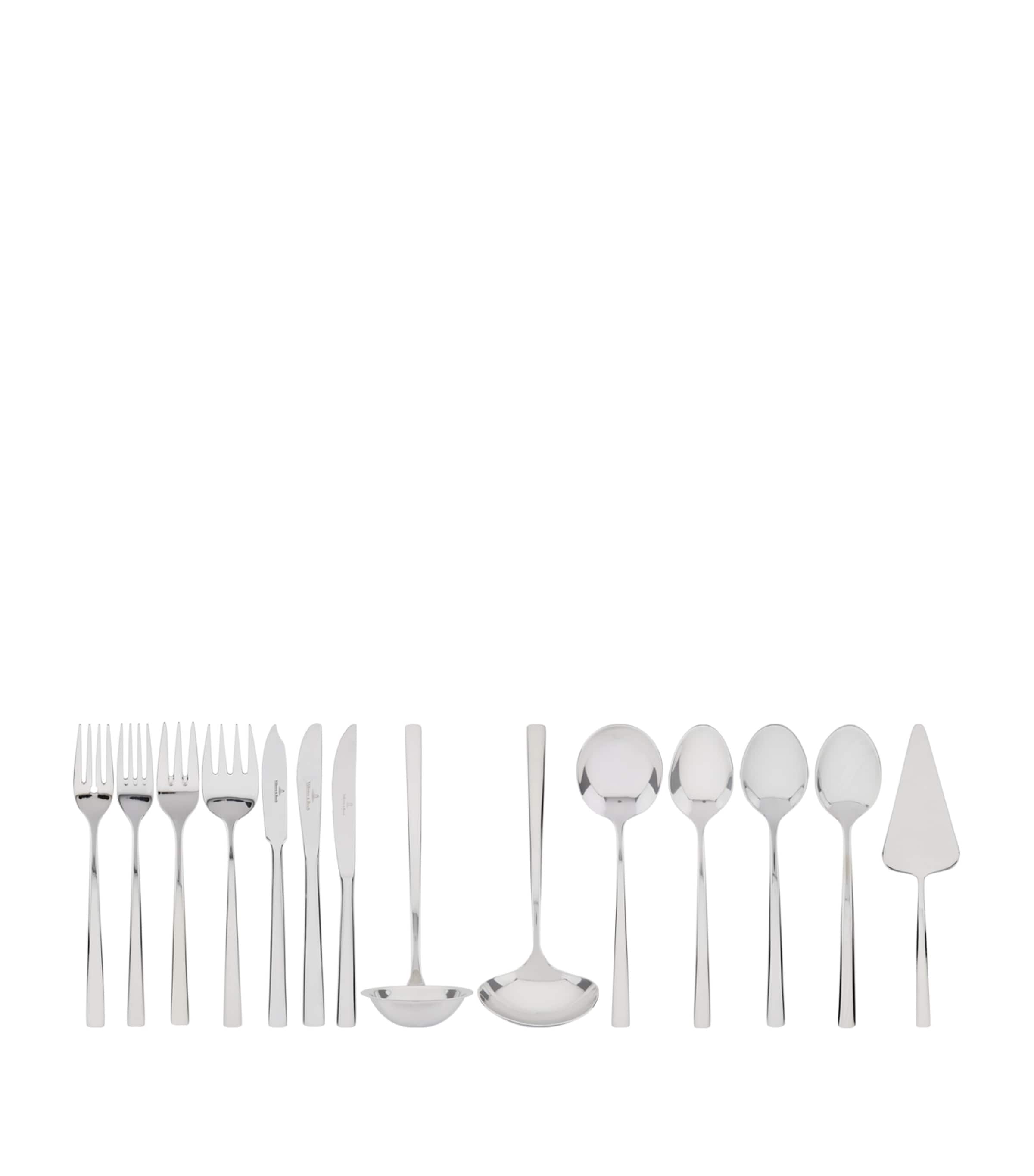 Villeroy & Boch Piemont 113-piece cutlery set (British brand)