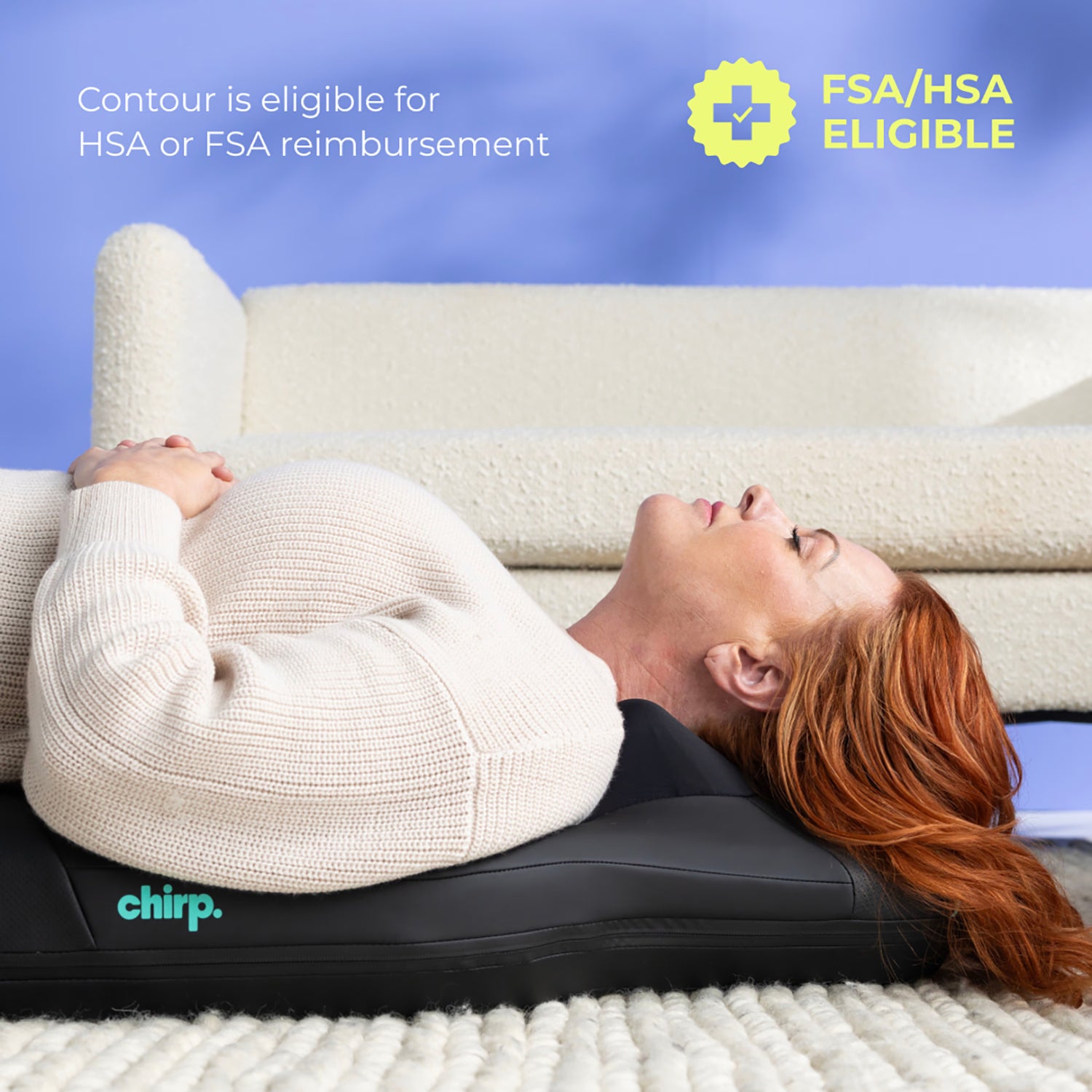 Chirp Contour massage table with heat and rollers - British product