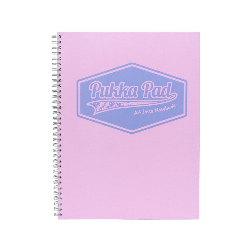 Pukka Pads A4 Jotta pastel notebook 3 pack, UK version