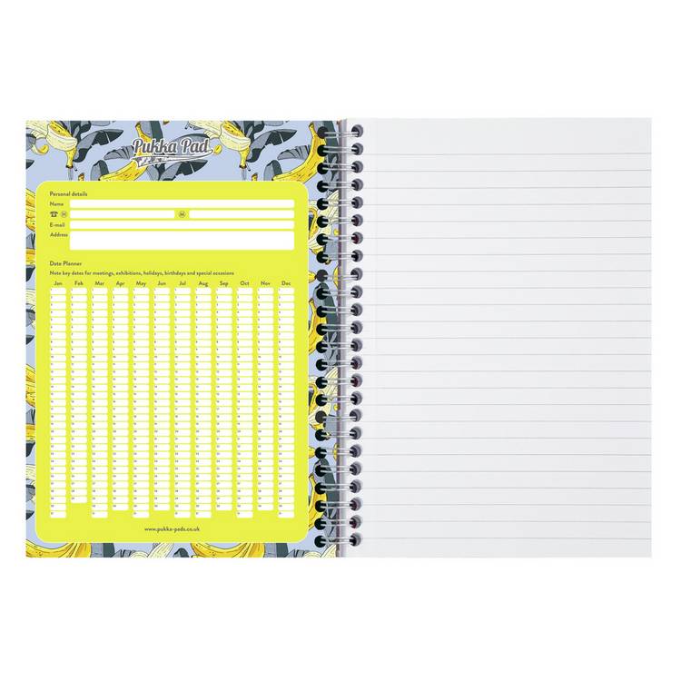 Pukka Pads A5 pastel Jotta notebook 3-pack, UK version