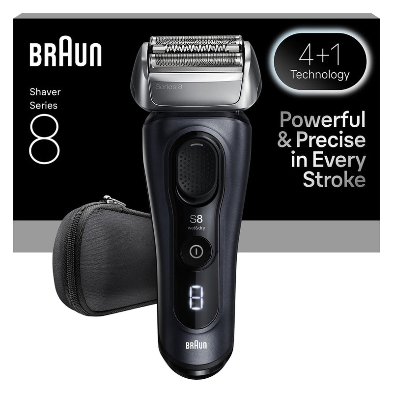 Braun Series 8 SensoAdapt electric shaver (British brand)
