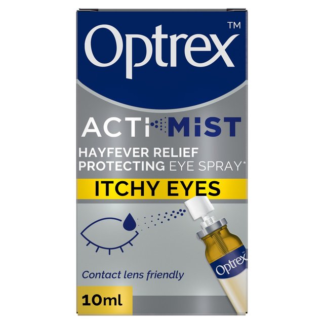 Optrex ActiMist Double Action Spray Itchy Eyes   10ml GOODS M&S   