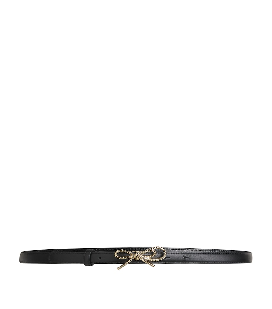 Claudie Pierlot leather knot belt 1.5cm width (British brand)