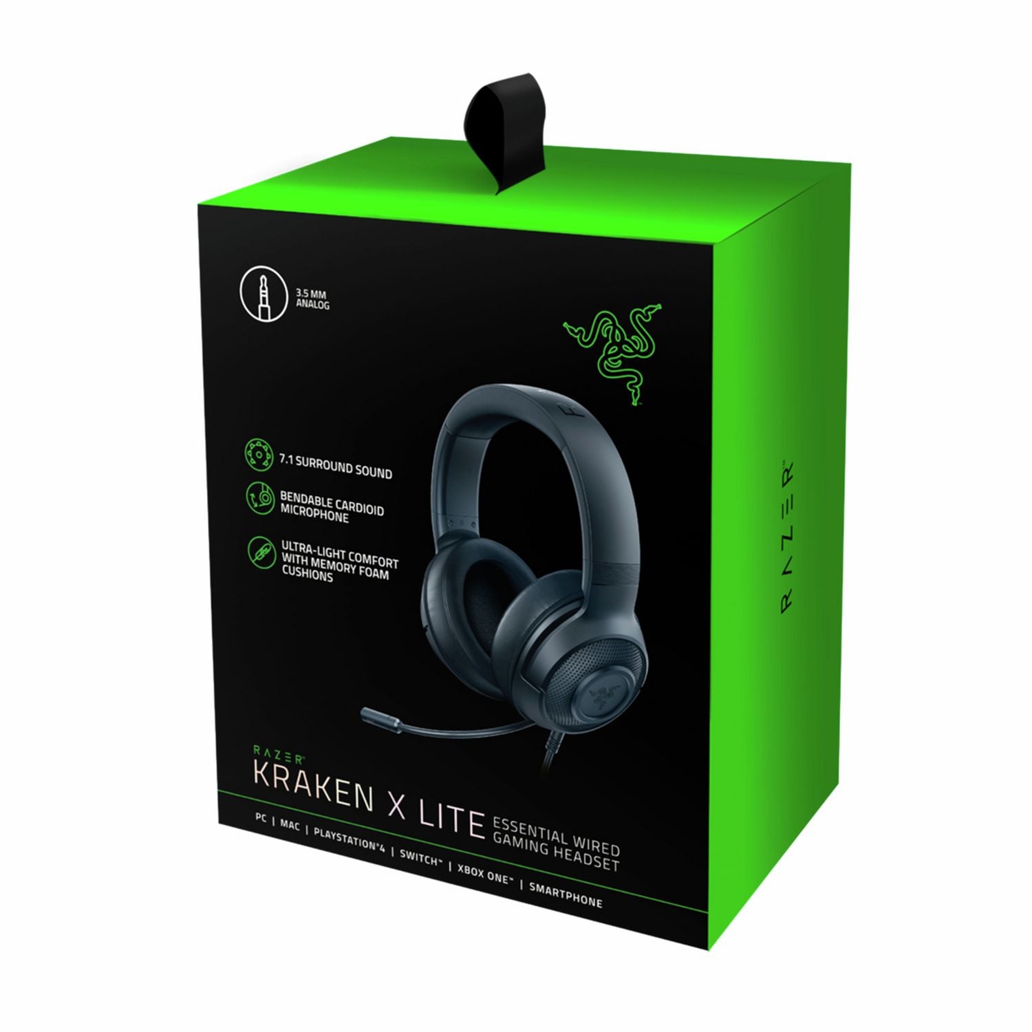Razer Kraken X Lite gaming headset, UK version
