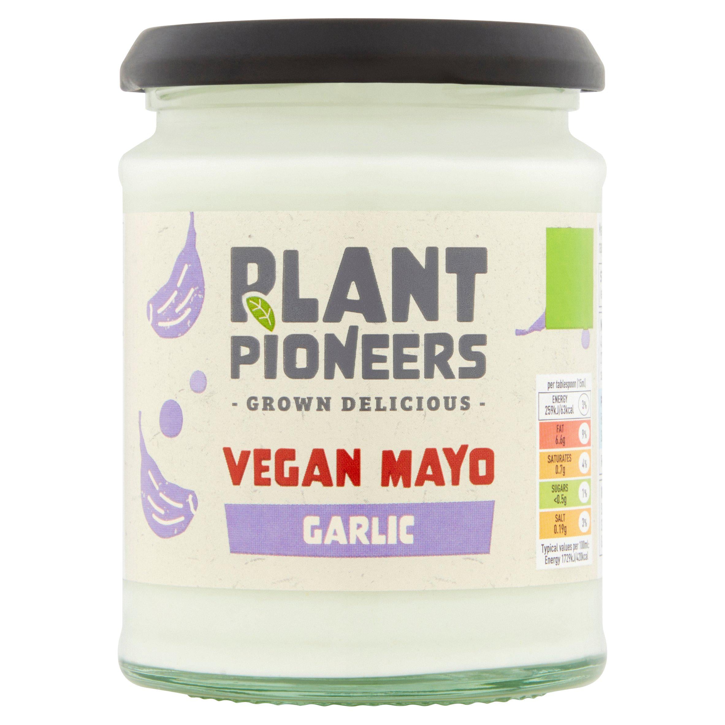 Plant Pioneers Vegan Mayo Garlic 250ml GOODS Sainsburys   