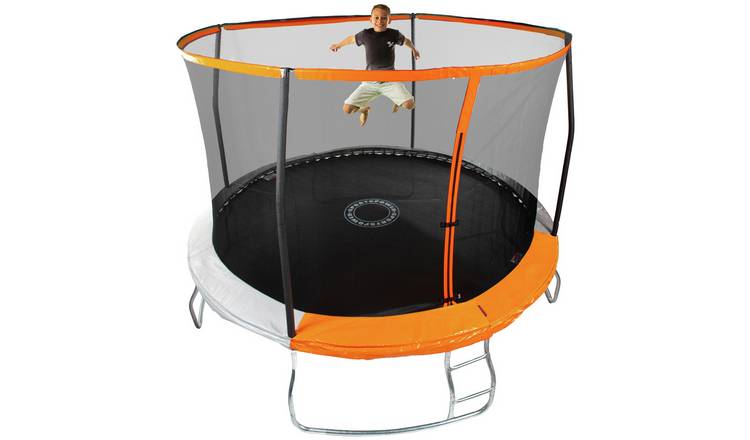 Sportspower 12ft Outdoor Kids Trampoline with Enclosure