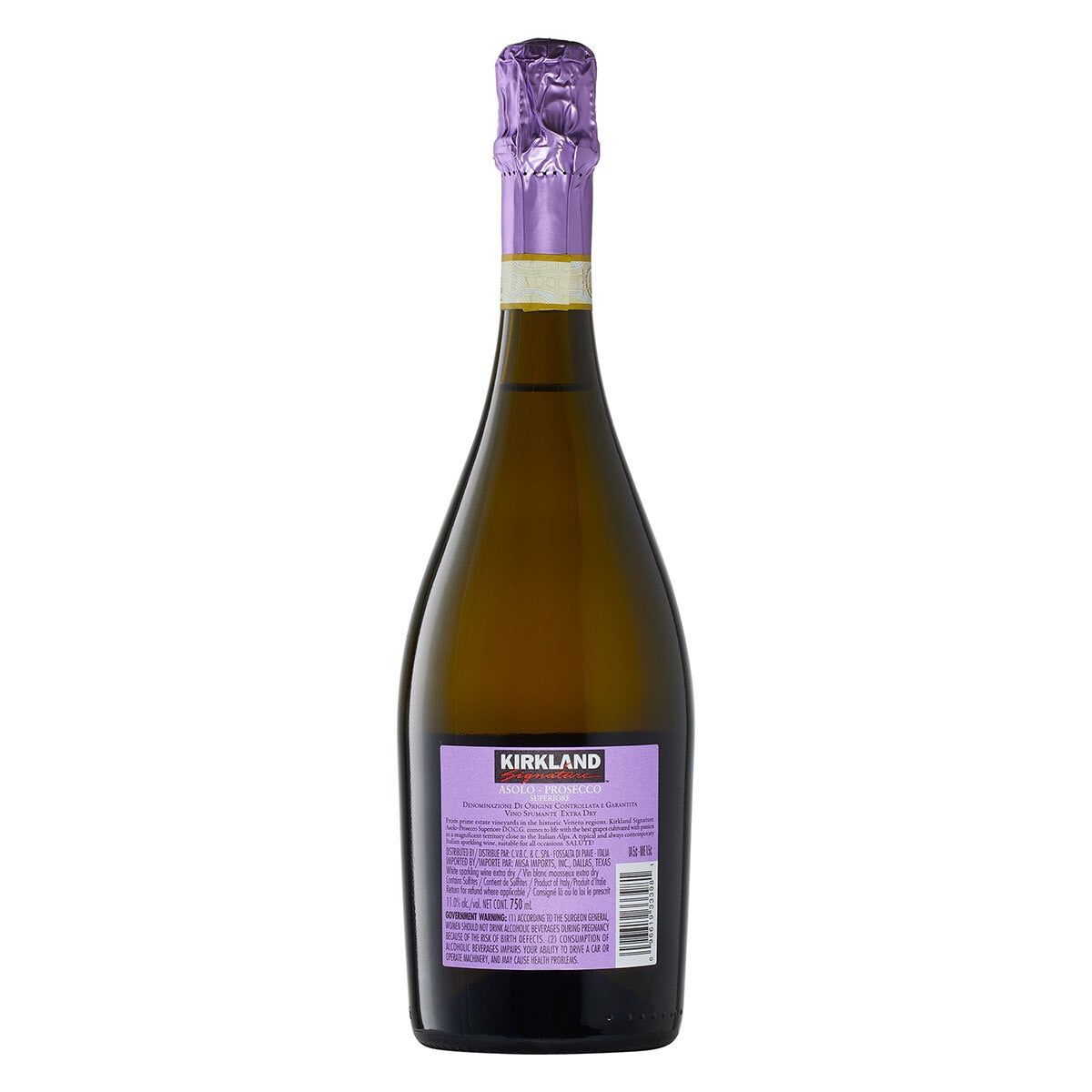 Kirkland Signature DOCG Prosecco NV, 75cl