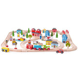 Bigjigs Rail Town and Country Train Set GOODS Superdrug   