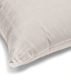 Vispring cotton down-filled pillow 50cm x 75cm (British brand)