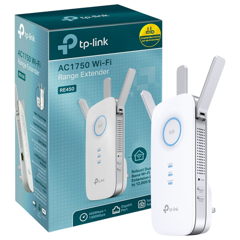 TP-Link RE450 AC1750 Wi-Fi Range Extender - British product