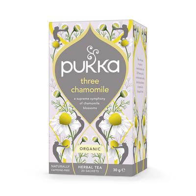 Holland & Barrett Pukka Organic Three Chamomile 20 Tea Bags- Buy online at McGrocer