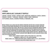 Yankee Candle White Linen Lace large candle, imported from the UK